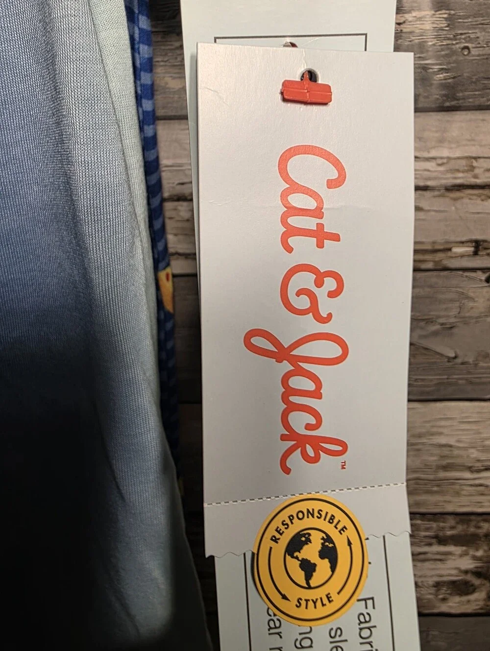Cat & Jack Blue Shark and Pizza Short Sleeve Pajama Set